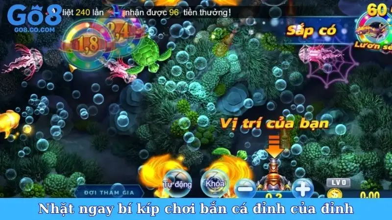 Nhặt ngay bí kíp chơi bắn cá đỉnh của đỉnh