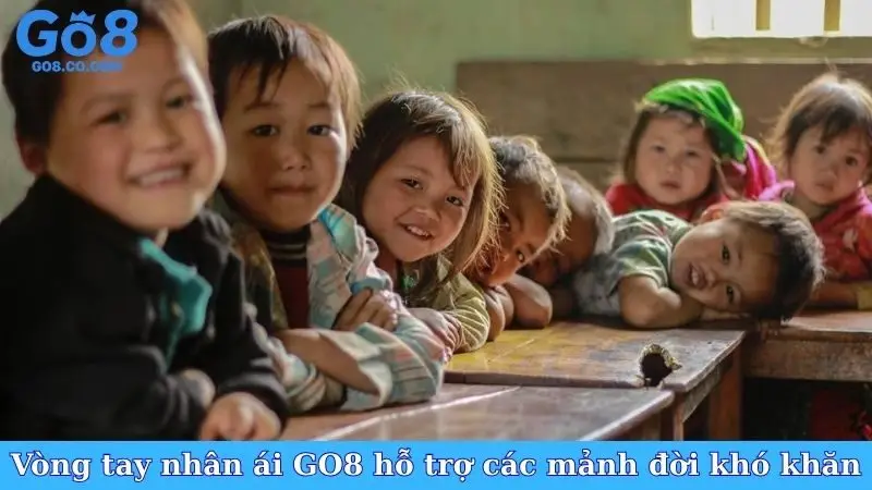Vòng tay nhân ái GO8 hỗ trợ các mảnh đời khó khăn